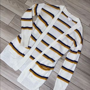 Striped Cardigan
